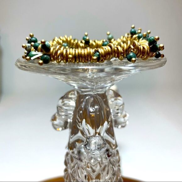 Brass and stone bracelet handcrafted - Picture 1 of 11